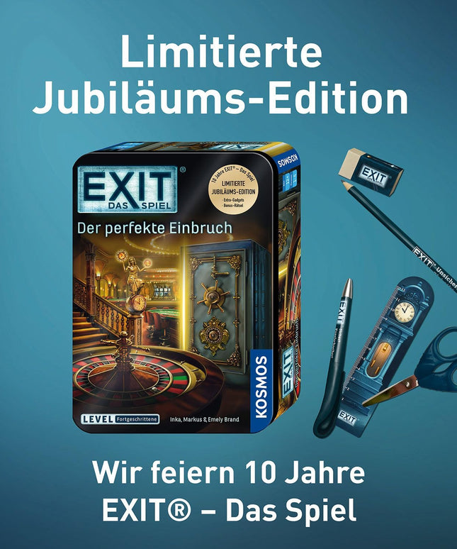 EXIT® - Das Spiel: Der perfekte Einbruch (Jubiläums-Edition)