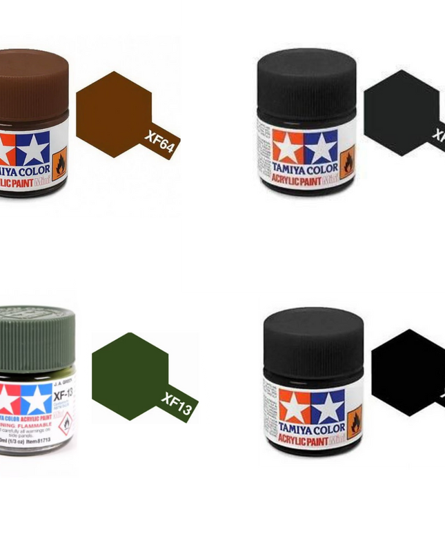 Tamiya Acrylharzfarbe 10 ml - in diversen Farben