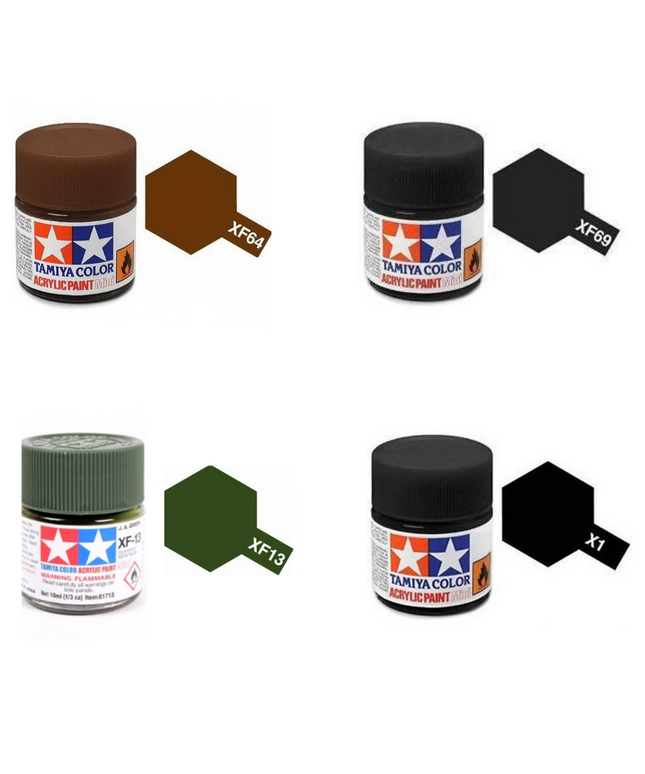 Tamiya Acrylharzfarbe 10 ml - in diversen Farben