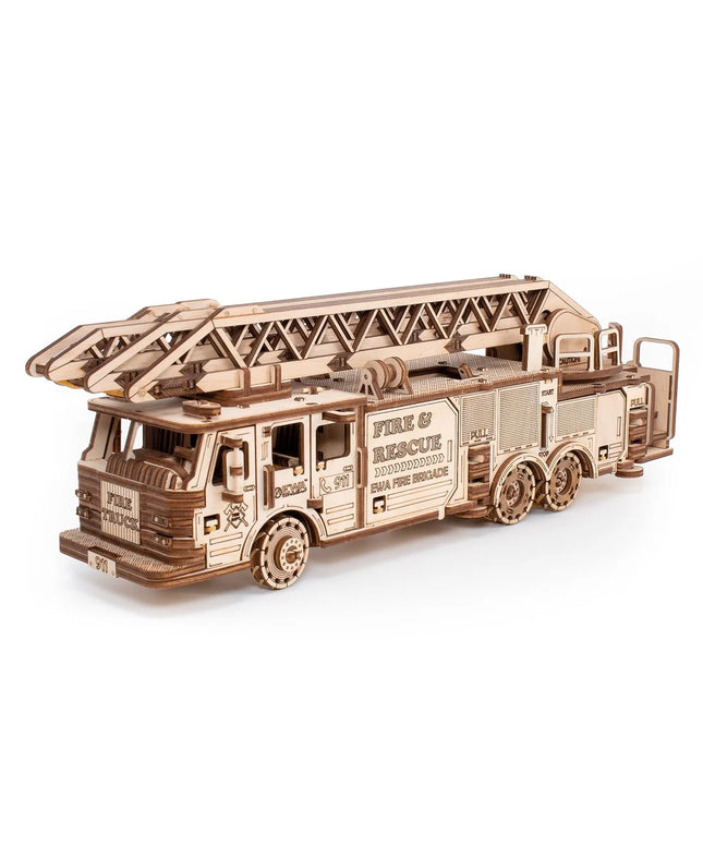 EWA - 3D Feuerwehrauto - Holzbausatz