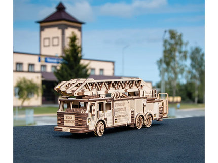 EWA - 3D Feuerwehrauto - Holzbausatz