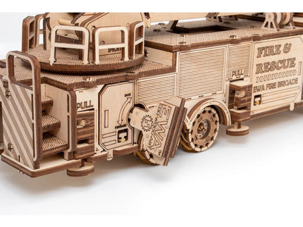 EWA - 3D Feuerwehrauto - Holzbausatz