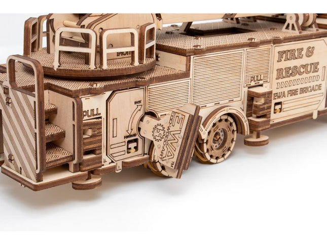 EWA - 3D Feuerwehrauto - Holzbausatz