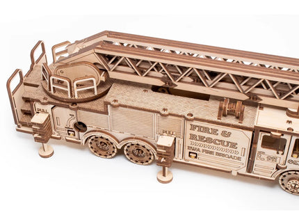 EWA - 3D Feuerwehrauto - Holzbausatz