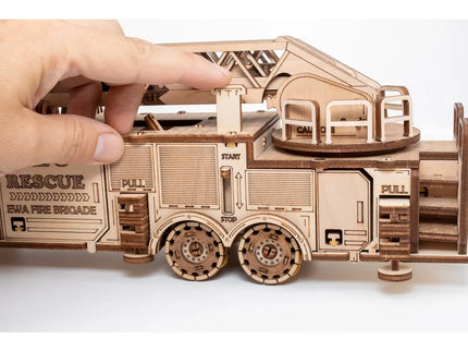 EWA - 3D Feuerwehrauto - Holzbausatz