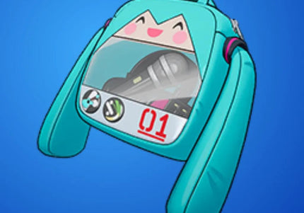 Schnittmuster Fortnite "Hatsune Miku" Backbling