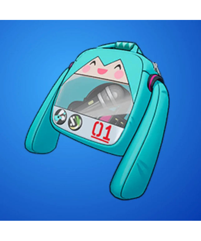 Schnittmuster Fortnite "Hatsune Miku" Backbling