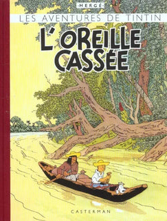 Tim und Struppi - Les aventures de Tintin - L'oreille cassée Edition fac-similé couleurs 1943 - Album numéro 6