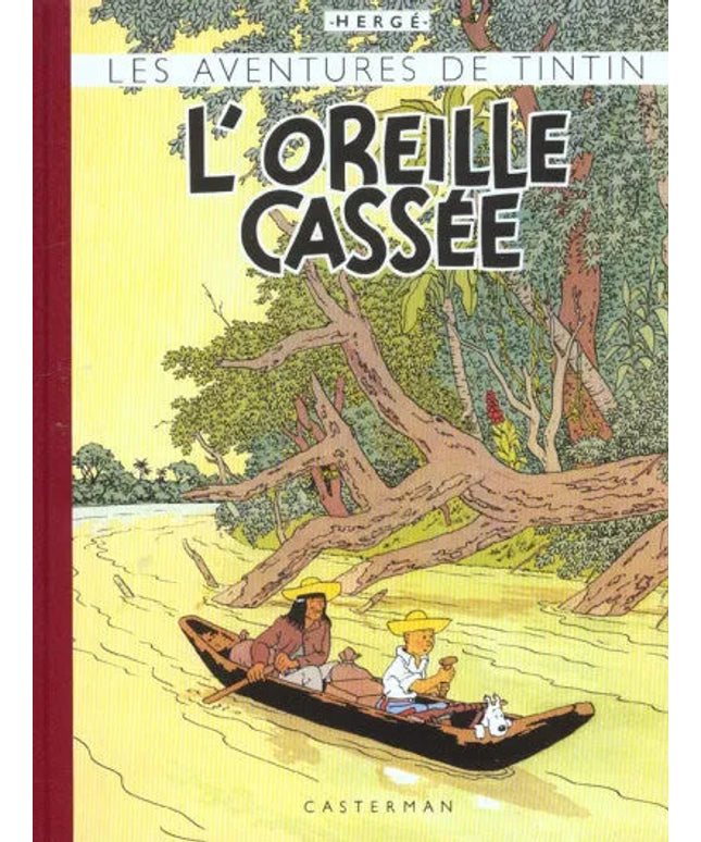 Tim und Struppi - Les aventures de Tintin - L'oreille cassée Edition fac-similé couleurs 1943 - Album numéro 6