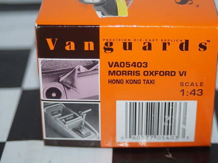 Vanguards VA05403 - Morris Oxford VI Hong Kong Taxi 1:43 Limited Edition – Sammlermodell mit Originalbox