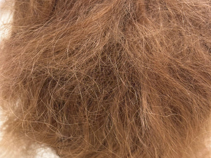Puppenperücke, Mohair, Kurz, Gr. 34 Braun