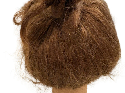 Puppenperücke, Mohair, Kurz, Gr. 28-29 Rotbraun