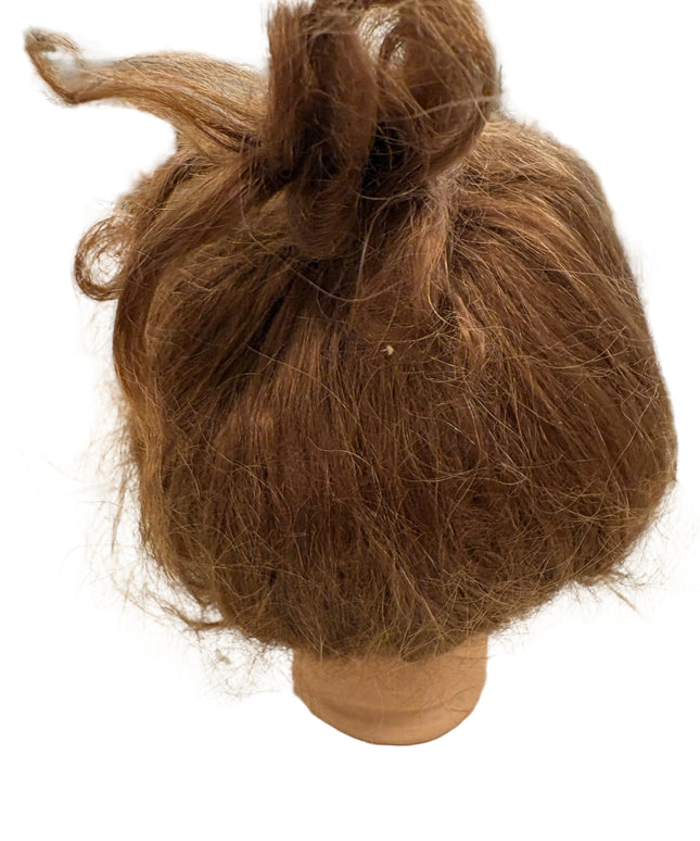 Puppenperücke, Mohair, Kurz, Gr. 28-29 Rotbraun