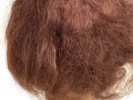 Puppenperücke, Mohair, Kurz , Gr. 29 Dunkelbraun
