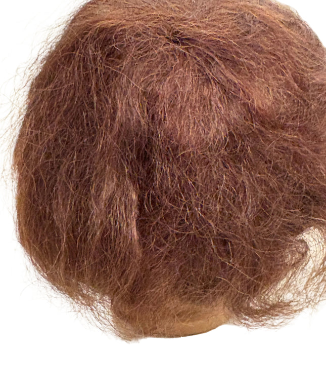 Puppenperücke, Mohair, Kurz , Gr. 29 Dunkelbraun