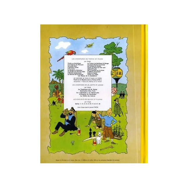 Tim und Struppi - Les aventures de Tintin - Les bijoux de la Castafiore Edition fac-similé couleurs 1963 - Album numéro 21
