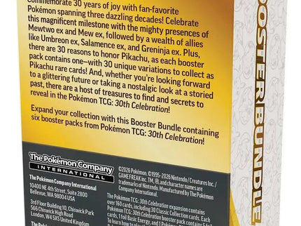 Pokémon - 30th Celebration Booster Bundle