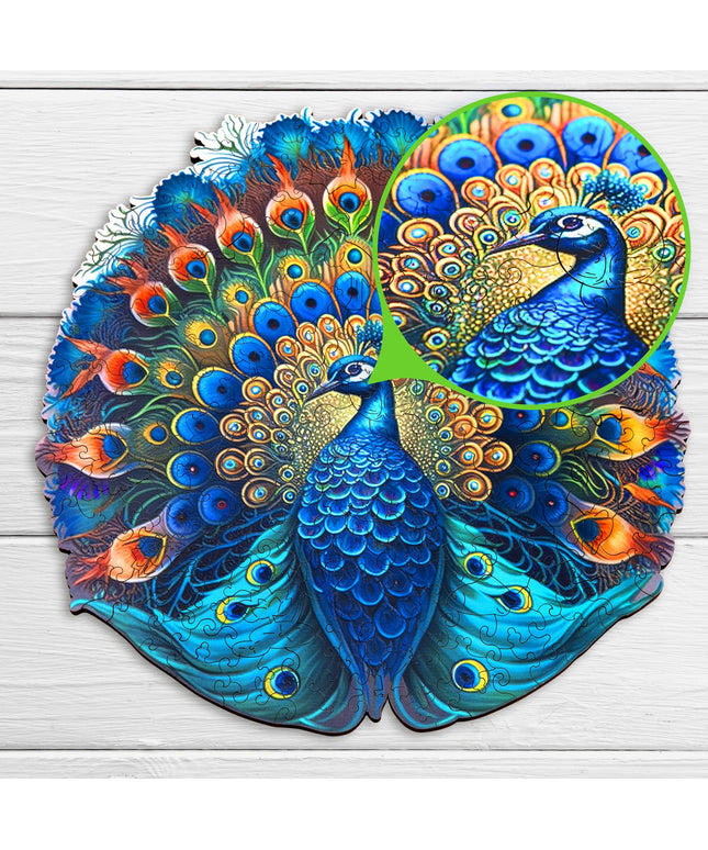 ESC Welt - Pfau Puzzle - 200 Teile