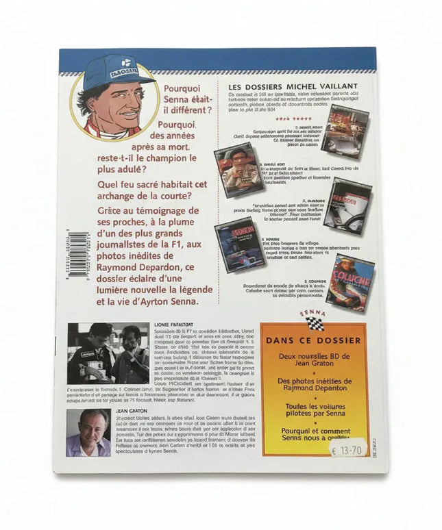 Dossier Michel Vaillant - Ayrton Senna - Le feu sacré
