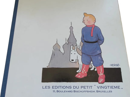 Les aventures de Tintin - Tintin au pays des soviets 1981