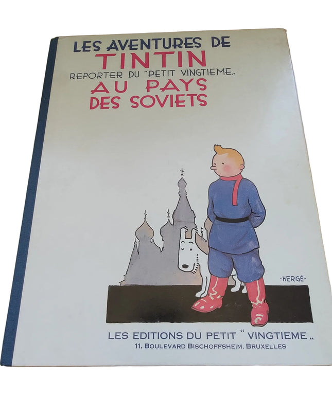 Les aventures de Tintin - Tintin au pays des soviets 1981