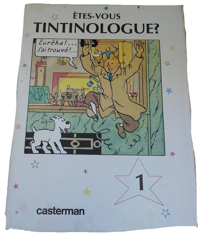 Etes Vous Tintinologue Tome 1 et 2