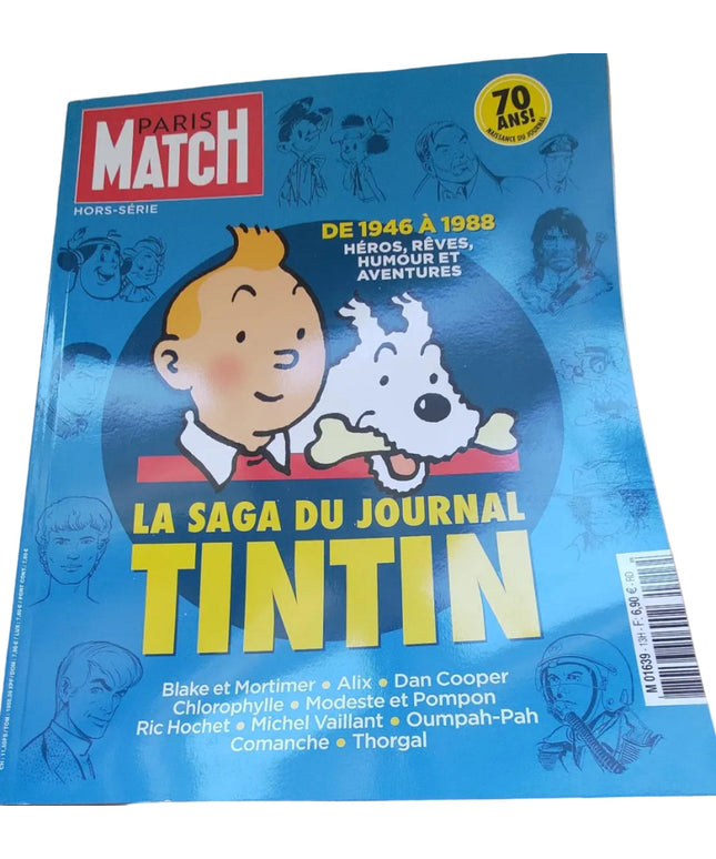 La Saga du Journal Tintin "Paris Match" 2016