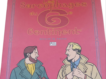 Blake & Mortimer | Dossier de Presse Officiel Dargaud 2003 *Rare*