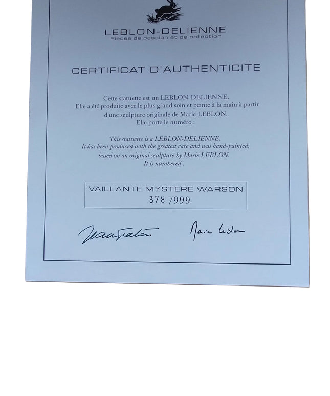 Vaillante Mystère Warson n°10 – Leblon‑Delienne