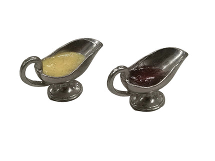 Saucieren-Set Puppenhaus 1:12
