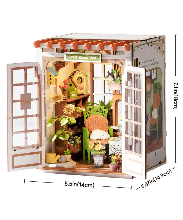 Rolife/Rokr - TGE04 - Booknook & Wonderland - Secret Bloomy Nook