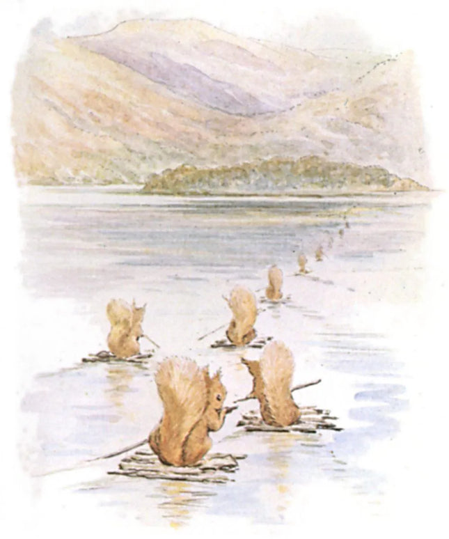 The Tale of Squirrel Nutkin by Beatrix Potter, Volume 2 - occasion book