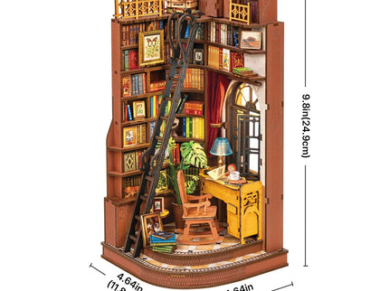Rolife TGE02 - Silent Corner Study- Diorama - 3D Holzpuzzle