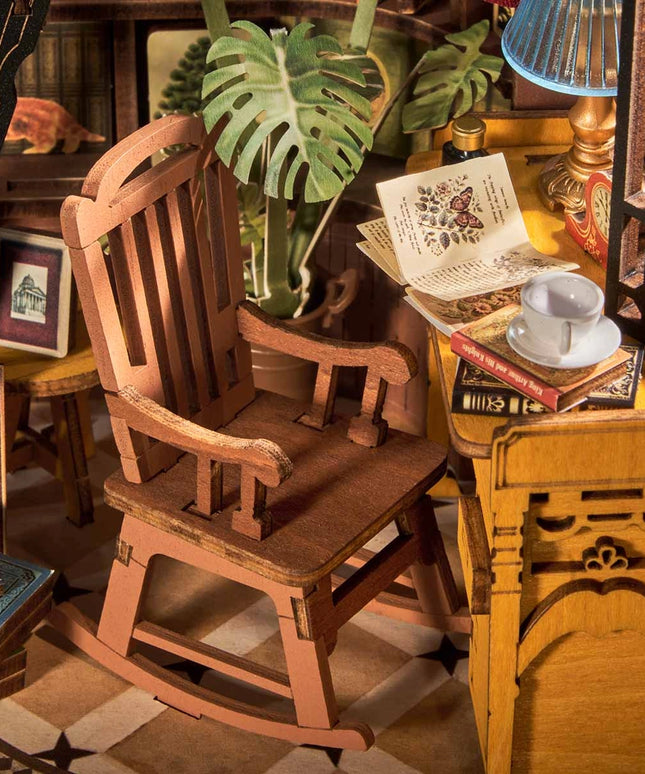 Rolife TGE02 - Silent Corner Study- Diorama - 3D Holzpuzzle