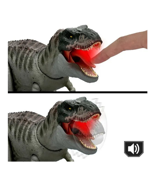 Mattel - Jurassic World 4 Die Wiedergeburt Feature T.Rex JCH02