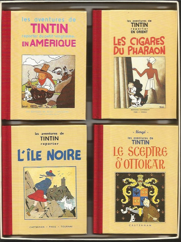 Tim und Struppi - La collection Tintin (L'œuvre intégrale d'Hergé - Rombaldi) en 13 volumes - édition collector limitée