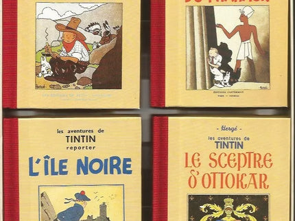 Tim und Struppi - La collection Tintin (L'œuvre intégrale d'Hergé - Rombaldi) en 13 volumes - édition collector limitée