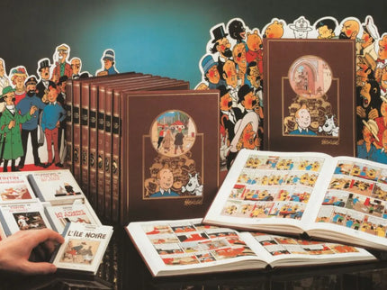 Tim und Struppi - La collection Tintin (L'œuvre intégrale d'Hergé - Rombaldi) en 13 volumes - édition collector limitée