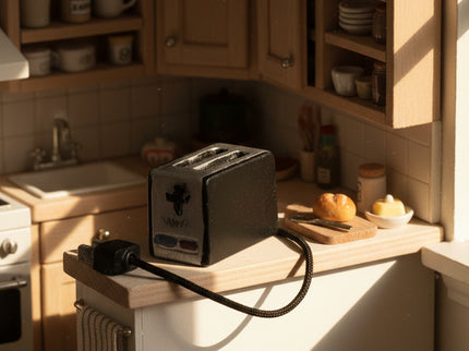 Toaster für Puppenhaus 1:12