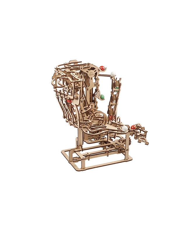 UGEARS 70156 - Marble Run - Chain Hoist