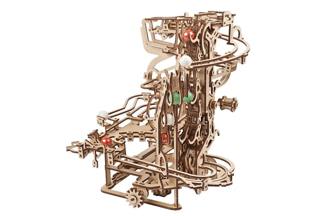 UGEARS 70156 - Marble Run - Chain Hoist