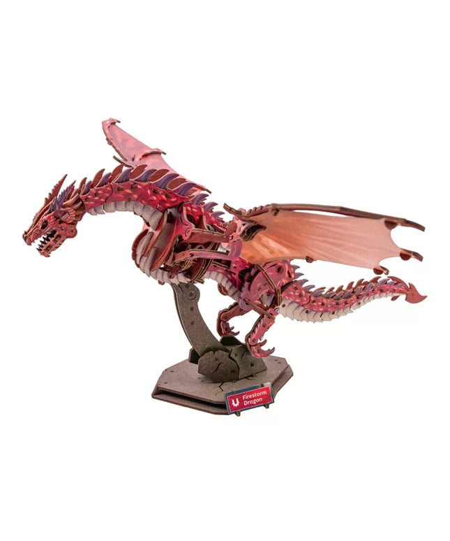 UGEARS 70282 - Firestorm Dragon