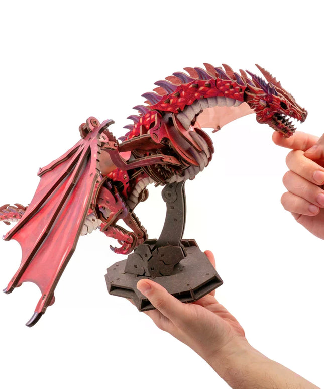 UGEARS 70282 - Firestorm Dragon