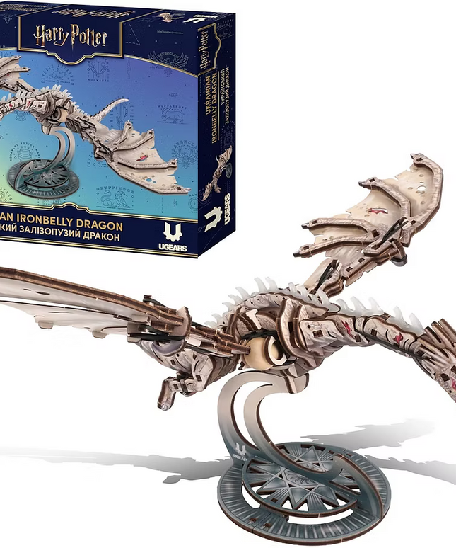 UGEARS 70280 – Harry Potter™ – Ukrainischer Eisenbauch