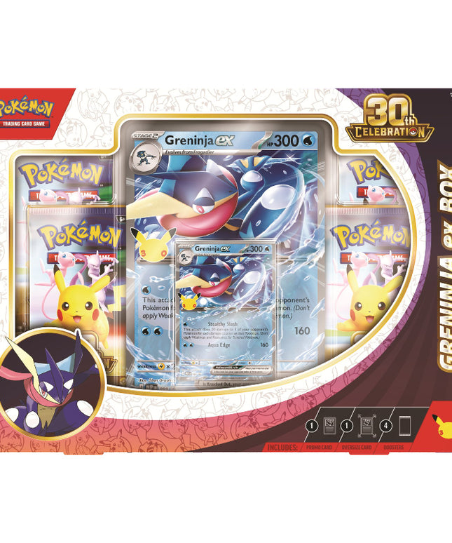 Pokémon - 30th Celebration Greninja ex Box
