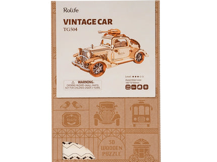 Rolife - Vintage Car - 3D Holzpuzzle