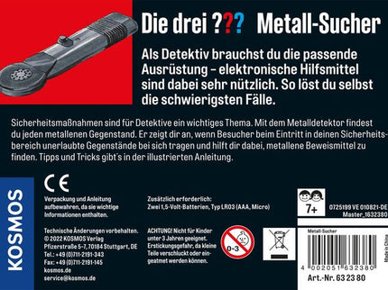 Kosmos - Die drei ??? -Metall-Sucher