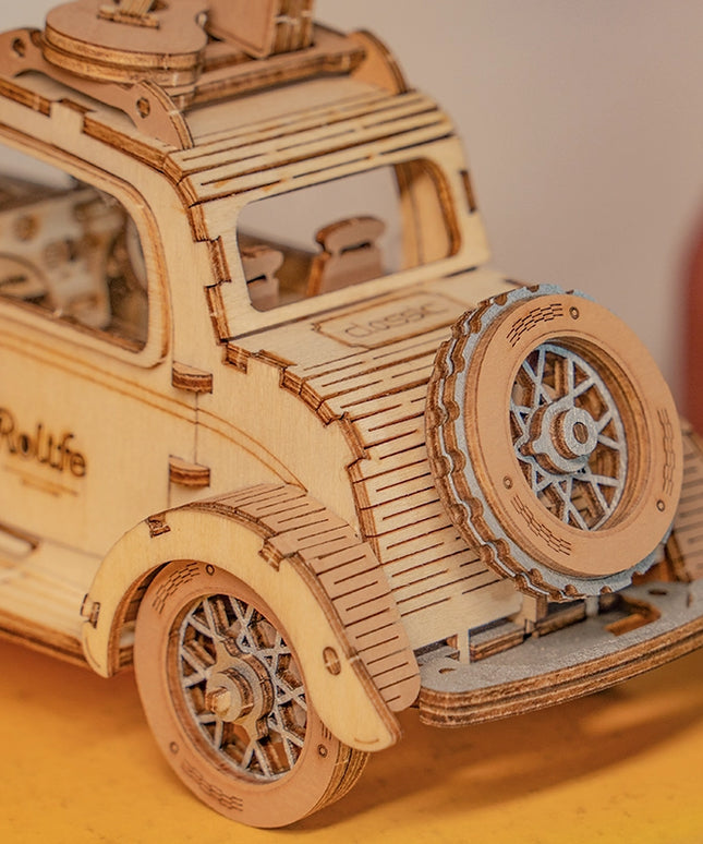 Rolife - Vintage Car - 3D Holzpuzzle