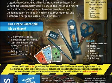 EXIT® - Das Spiel: Der perfekte Einbruch (Jubiläums-Edition)