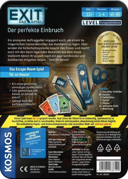 EXIT® - Das Spiel: Der perfekte Einbruch (Jubiläums-Edition)